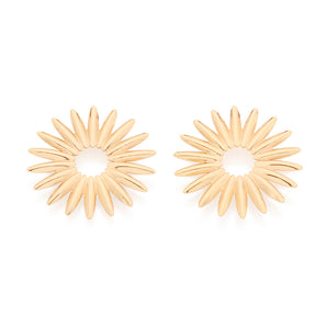 GOLD IMPERIAL SUN MAXI EARRINGS