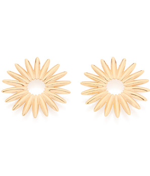GOLD IMPERIAL SUN MAXI EARRINGS