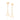 GOLD DOUBLE BUTTERFLY PENDULUM EARRINGS