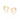 GOLD DUAL CHAINS OF TIME EARRING