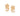 GOLD FORTUNE STUD EARRINGS