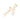 GOLD INFINITE EMBRACE INTERTWINED EARRINGS
