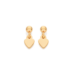 GOLD SWEETHEART EARRINGS