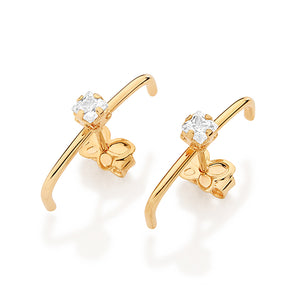 GOLD PROMISE EAR HOOK