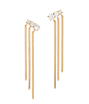 GOLD MIDNIGHT RODEO EAR CUFFS