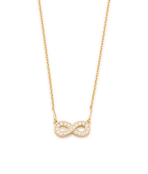 GOLD CHAIN WITH ZIRCONIA