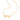 GOLD CHAIN WITH CRYSTAL