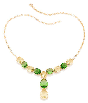 GOLD CHAIN WITH CRYSTAL