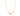 GOLD CHAIN WITH CRYSTAL