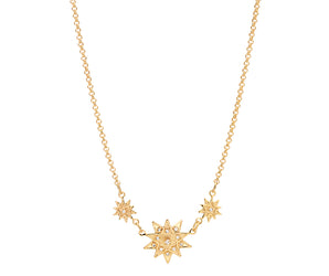 GOLD CHAIN WITH CRYSTAL