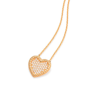 GOLD CHAIN WITH ZIRCONIA