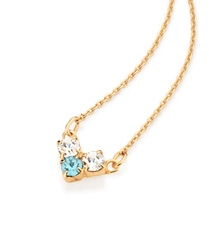 GOLD CHAIN WITH CRYSTAL