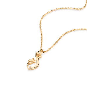 GOLD CHAIN WITH ZIRCONIA