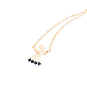GOLD CHAIN WITH CRYSTAL