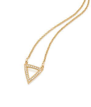 GOLD CHAIN WITH ZIRCONIA