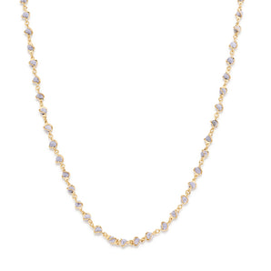 GOLD CHAIN WITH STONE