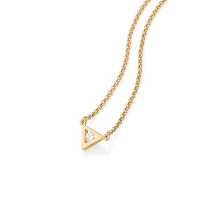 GOLD CHAIN WITH ZIRCONIA