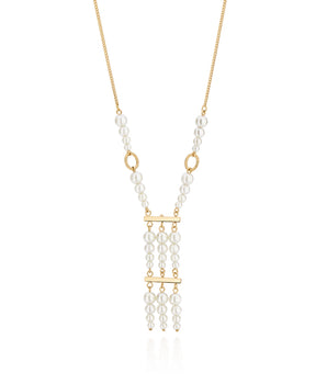 GOLD CHAIN WITH PEARL
