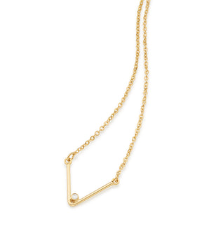 GOLD CHAIN WITH ZIRCONIA