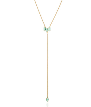 GOLD CHAIN WITH CRISTALS
