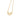 GOLD CHAIN WITH ZIRCONIA