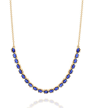 GOLD CHAIN WITH CRYSTAL