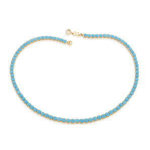 GOLD CHAIN WITH CRYSTAL