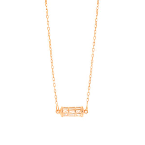 GOLD CHAIN WITH ZIRCONIA