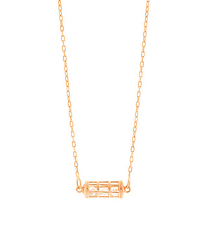 GOLD CHAIN WITH ZIRCONIA