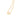 GOLD CHAIN WITH ZIRCONIA