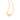 GOLD CHAIN WITH ZIRCONIA