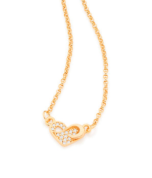 GOLD CHAIN WITH ZIRCONIA