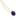 GOLD CHAIN WITH CRYSTAL AND ZIRCONIA