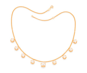 GOLD CHAIN WITH ZIRCONIA