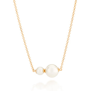 GOLD CHAIN WITH PEARL