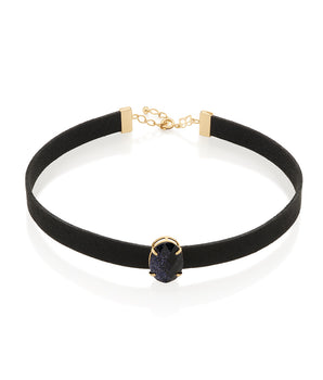 GOLD CHAIN WITH CRYSTAL