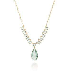 GOLD CHAIN WITH CRYSTAL