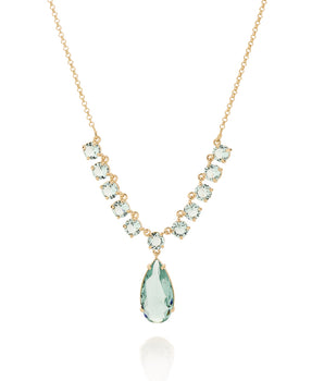 GOLD CHAIN WITH CRYSTAL