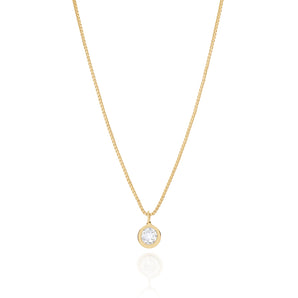 GOLD POINT OF LIGHT NECKLACE