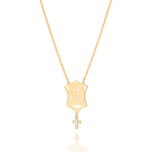 GOLD CHAIN WITH ZIRCONIA
