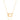 GOLD HEART PHOTO LOCKET NECKLACE