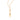 GOLD HAMSA HAND CLASP NECKLACE
