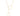 GOLD DOUBLE HEART Y-NECKLACE