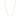 GOLD MEN'S PAPER CLIP CHAIN