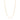 GOLD MEN'S PAPER CLIP CHAIN