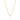 GOLD SQUARE LIGHT NECKLACE