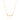 GOLD LOVELY HEART NECKLACE