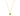 GOLD BIRTHDAY NECKLACE - AUGUST