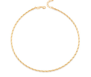 GOLD TWISTED CHAIN CHOCKER