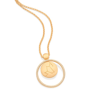 GOLD PHOENIX CONSTELLATION NECKLACE